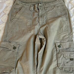 American Eagle Light Olive Stretch Pants